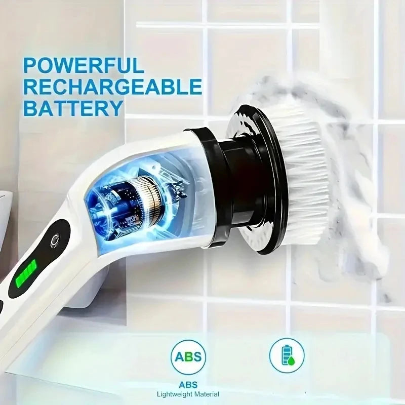 TitanScrub Pro 8-in-1 Extendable Power Spinner
