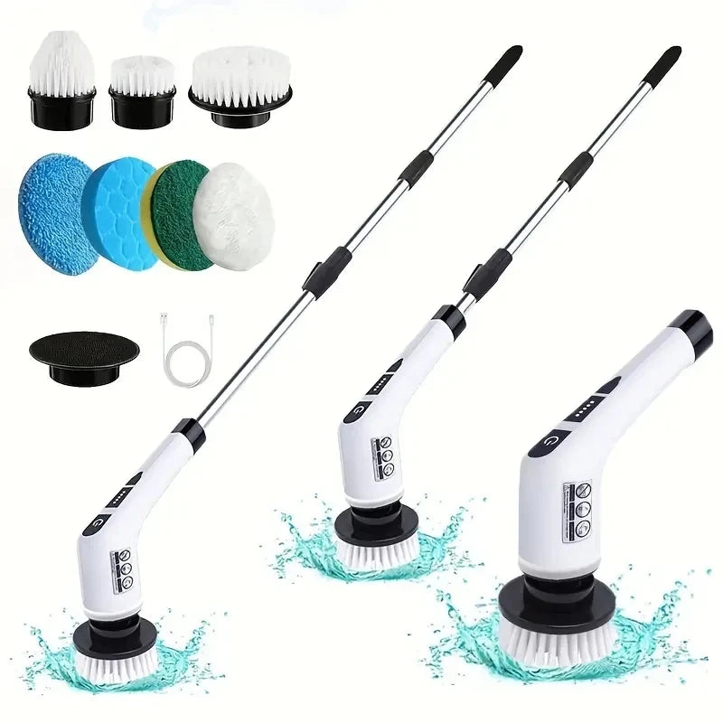 TitanScrub Pro 8-in-1 Extendable Power Spinner